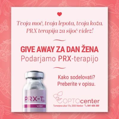 GIVEAWAY ZA DAN ŽENA – Podarjamo PRX-terapij